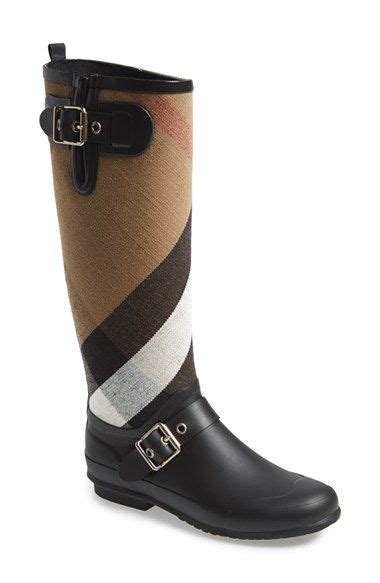 burberry birkback rain boots|burberry rain boots for women's.